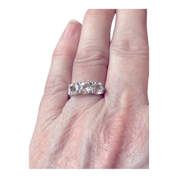 3 Stone Channel High Set Diamond Ring 2.5ct Sterling SOLD!!! - Picture 9 of 16